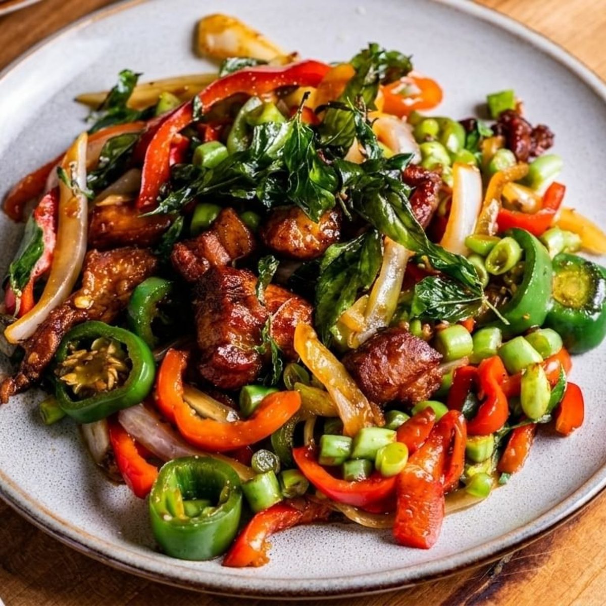Wok Fire and Fresh Aromatics
